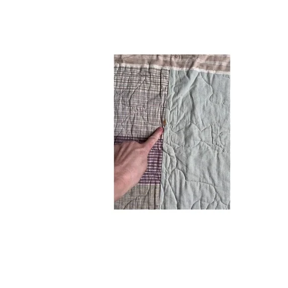 Handmade Noahs Ark Patchwork Applique Quilt Wall Hanging Nursery Decor 62 x 56 - Picture 7 of 8